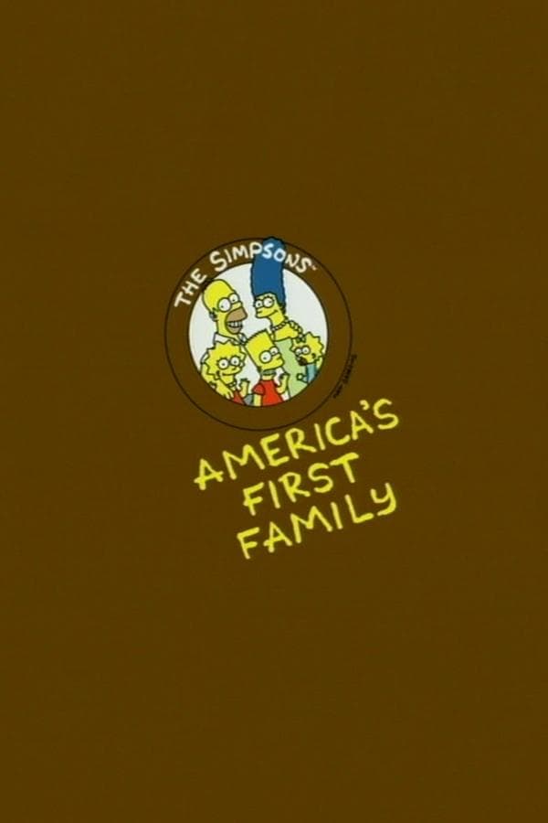 The Simpsons: America's First Family poster