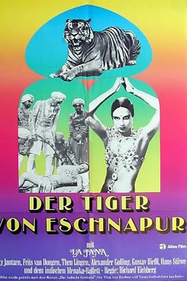 The Tiger of Eschnapur poster