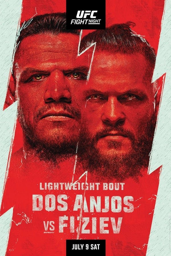 UFC on ESPN 39: dos Anjos vs. Fiziev poster