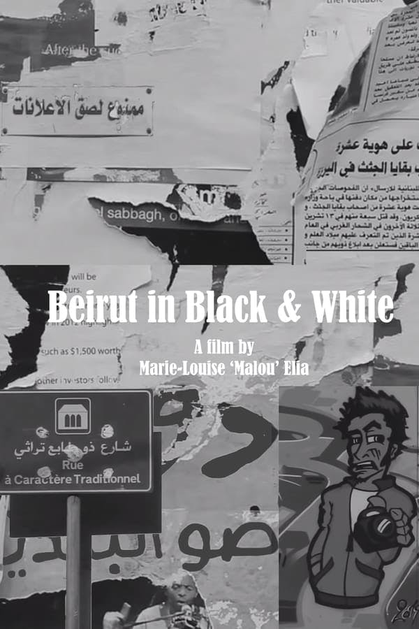 Beirut in Black & White poster