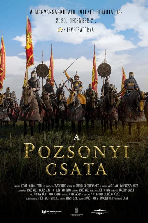 A pozsonyi csata poster