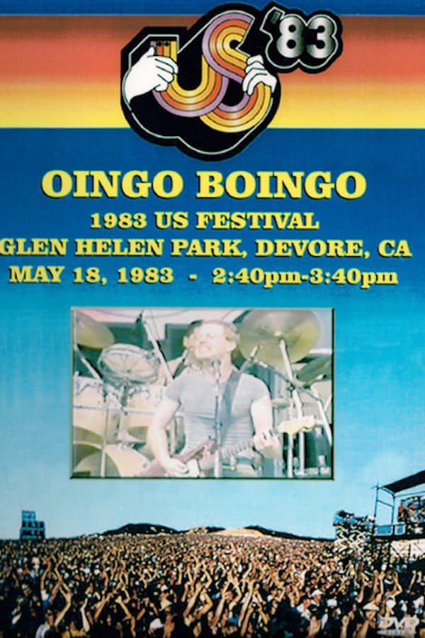 Oingo Boingo: 1983 US Festival poster