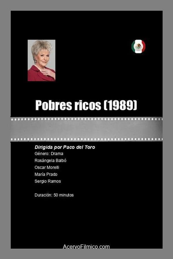 Pobres ricos poster