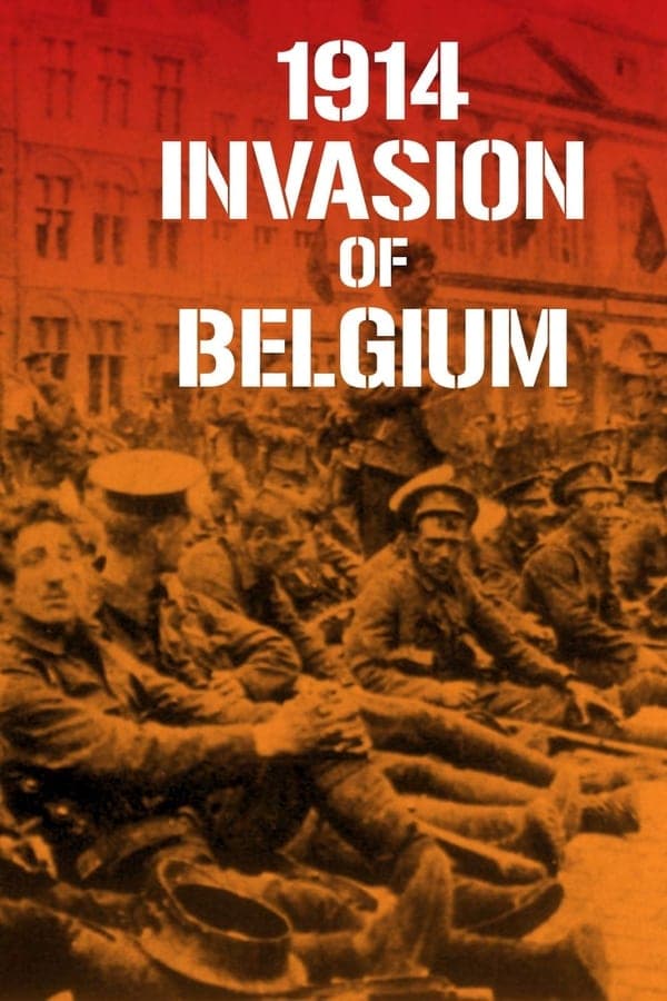 1914 Invasion of Belgium poster