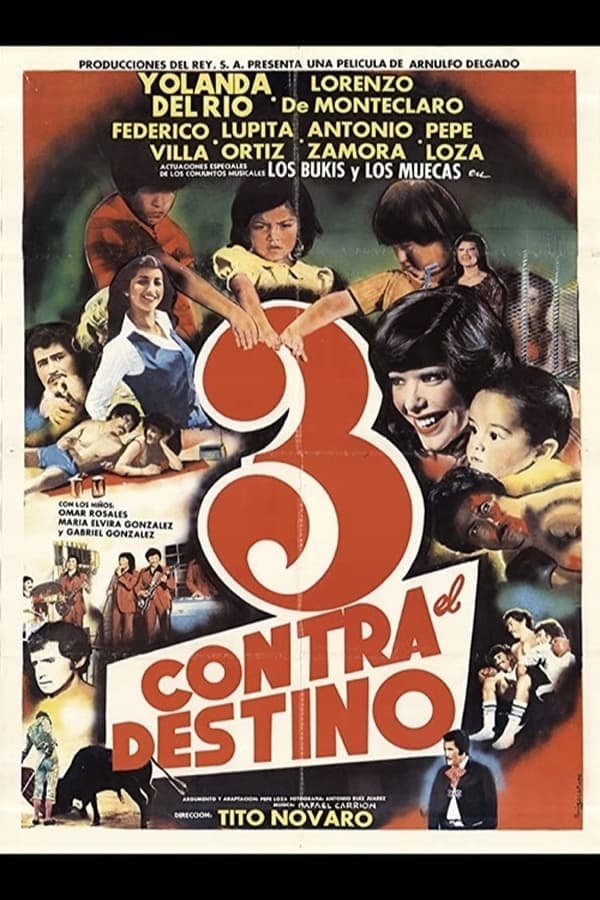 Tres contra el destino poster