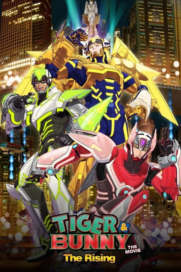 TIGER & BUNNY: The Rising poster