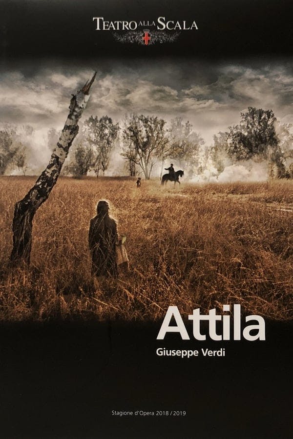 Verdi: Attila poster