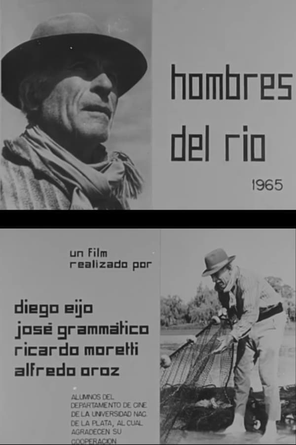 Hombres del río poster