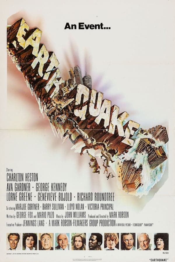 Earthquake poster