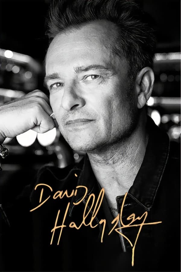 David Hallyday poster