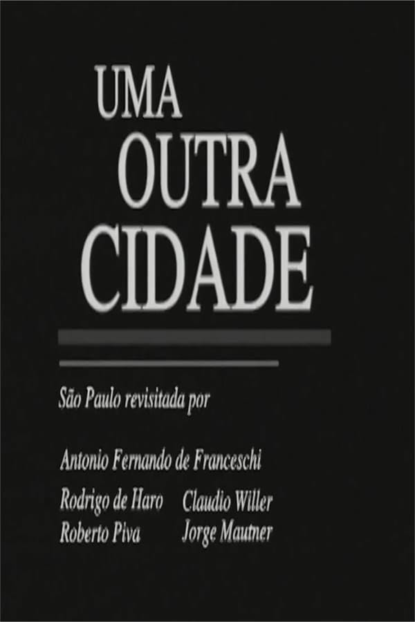 Uma outra cidade poster