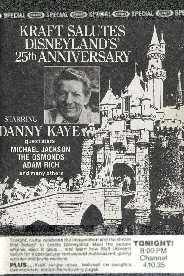 Kraft Salutes Disneyland's 25th Anniversary poster