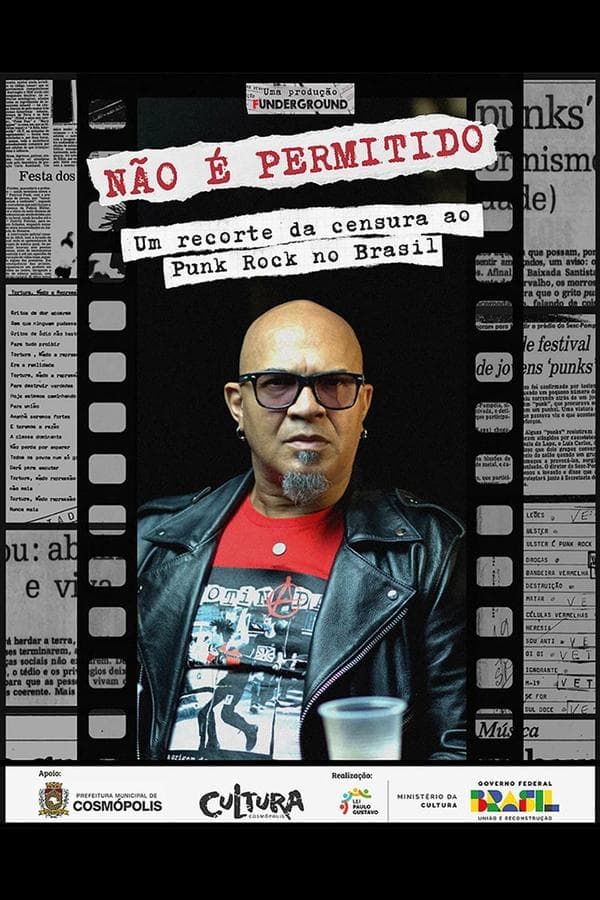 Não é Permitido: um recorte da censura ao Punk Rock no Brasil poster