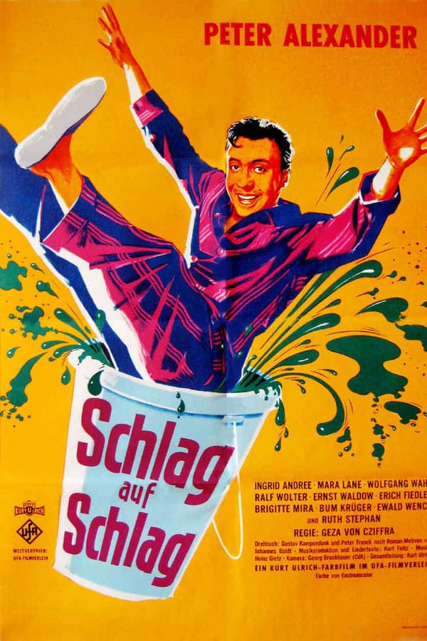 Schlag auf Schlag poster