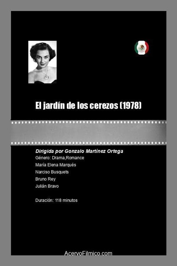 El jardín de los cerezos poster