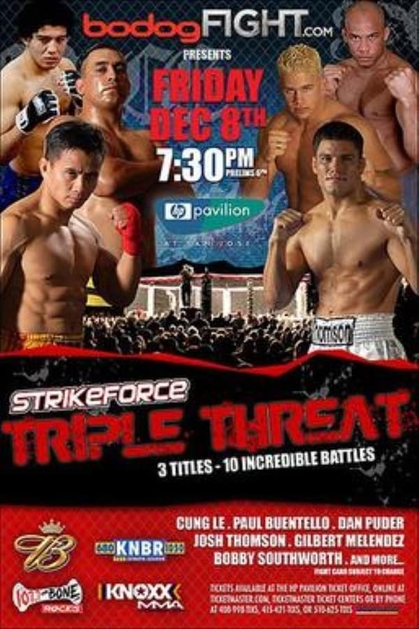 Strikeforce: Triple Threat poster