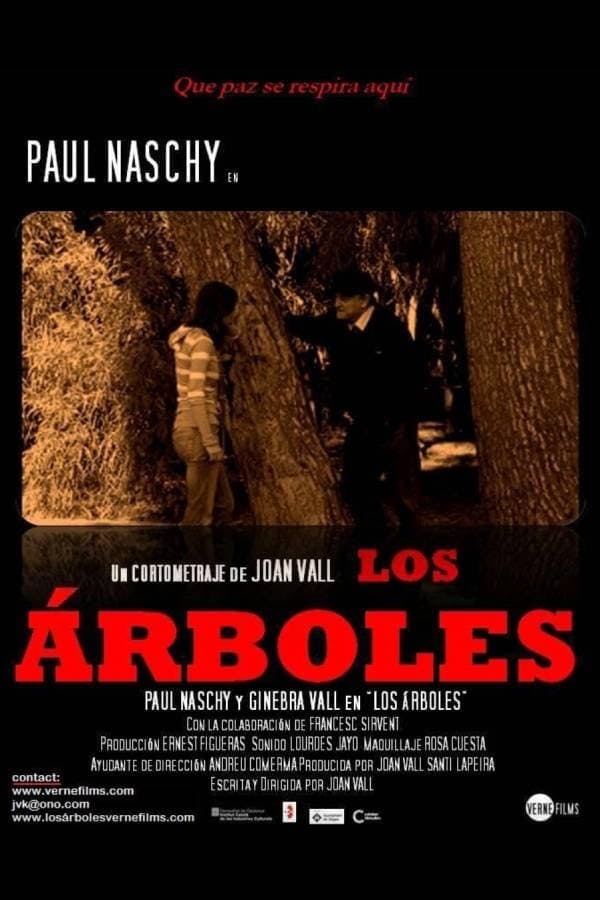 Los árboles poster