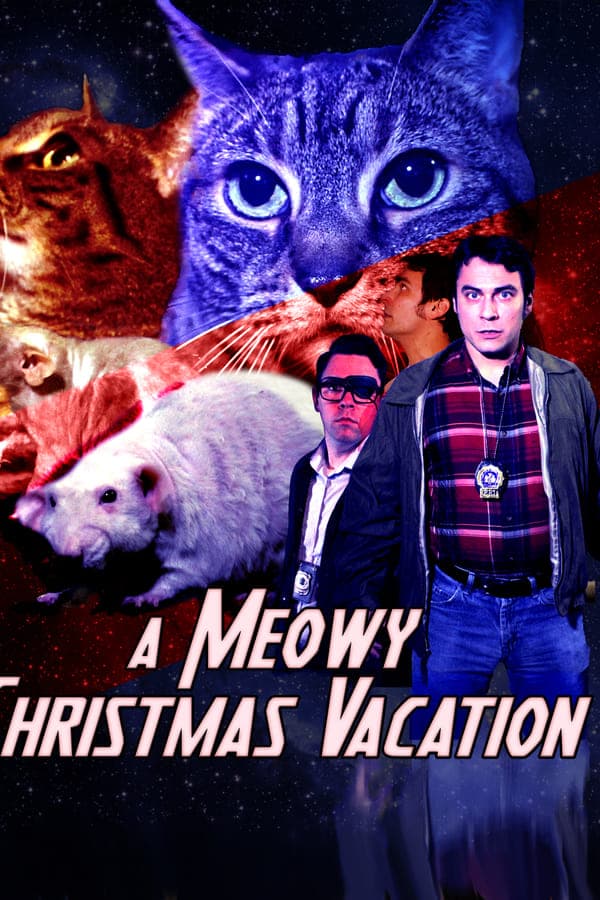 A Meowy Christmas Vacation poster