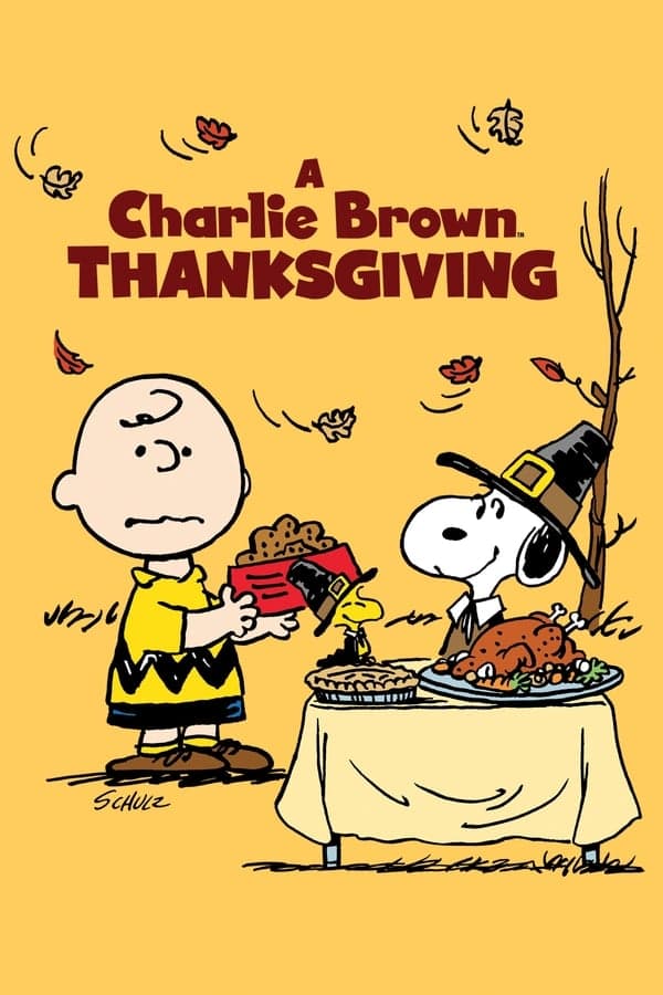 A Charlie Brown Thanksgiving poster