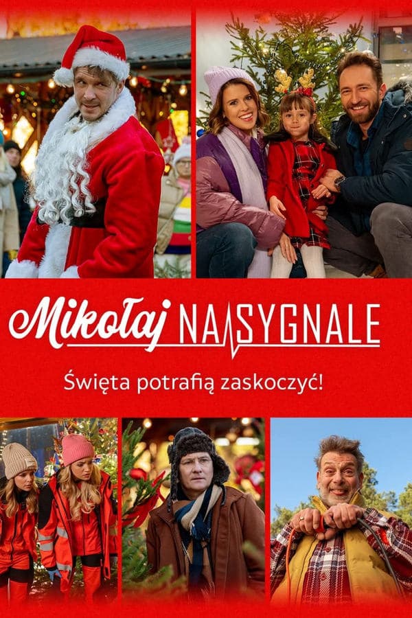 Mikołaj na sygnale poster