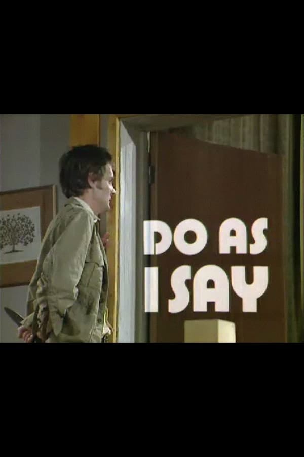 Do as I Say poster