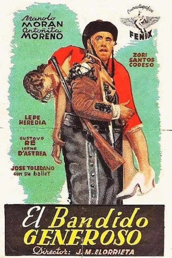 El bandido generoso poster