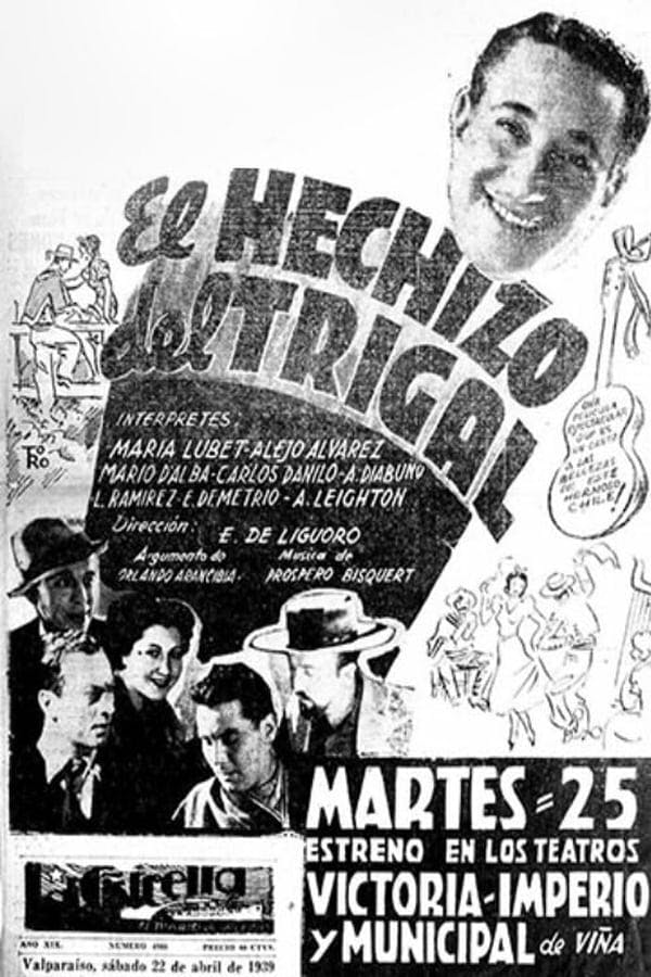 El hechizo del trigal poster