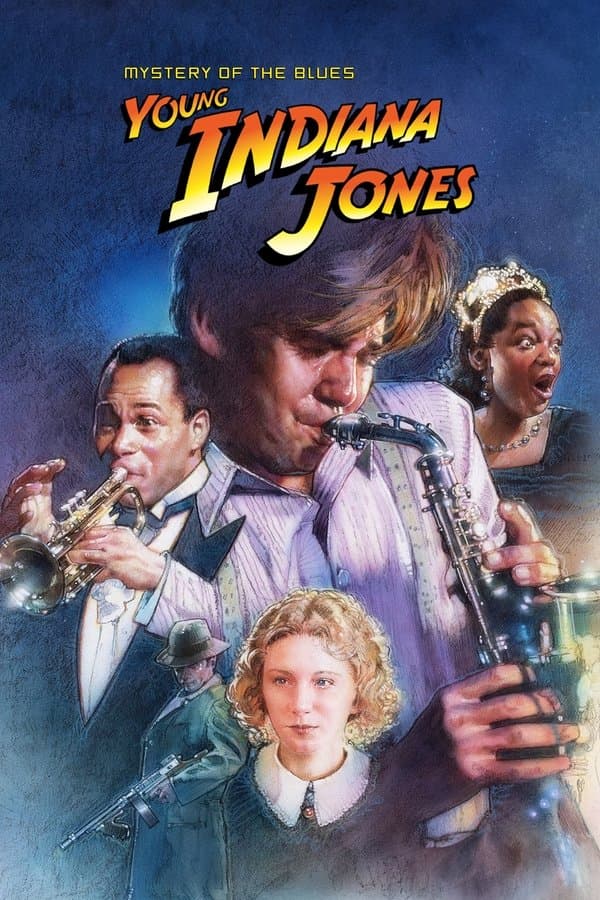 The Adventures of Young Indiana Jones: Mystery of the Blues poster